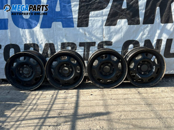 Steel wheels for Volkswagen Polo Hatchback III (10.1999 - 10.2001) 13 inches, width 5.5 (The price is for the set)