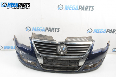 Front bumper for Volkswagen Passat V Variant B6 (08.2005 - 11.2011), station wagon, position: front