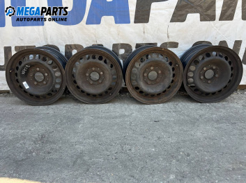 Steel wheels for Mercedes-Benz C-Class Sedan (W202) (03.1993 - 05.2000) 15 inches, width 6.5 (The price is for the set)