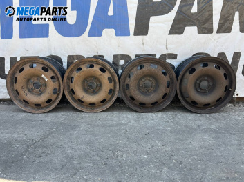 Stahlfelgen for Audi A3 Hatchback I (09.1996 - 05.2003) 15 inches, width 6 (Preis pro set angegeben)