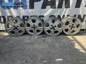 Alloy wheels for Fiat QUBO Minivan (02.2008 - 12.2017) 15 inches, width 6 (The price is for the set)