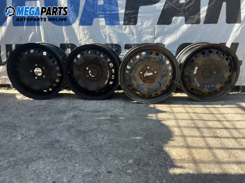 Jante din oțel for Ford Focus II Hatchback (07.2004 - 09.2012) 16 inches, width 6.5 (Prețul este pentru un set)
