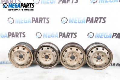 Steel wheels for Citroen Jumper Platform I (03.1994 - 04.2002) 16 inches, width 6 (The price is for the set)
