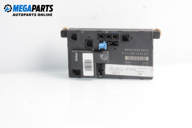 Door module for Mercedes-Benz E-Class Sedan (W211) (03.2002 - 03.2009), № 2118201685