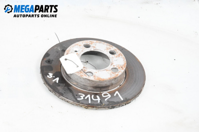 Brake disc for Volkswagen Bora Sedan (10.1998 - 12.2013), position: rear