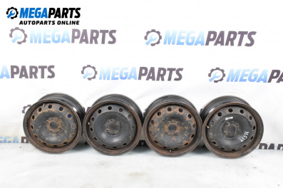 Steel wheels for Renault Scenic I Minivan (09.1999 - 07.2010) 15 inches, width 6 (The price is for the set)