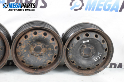 Jante din oțel for Renault Scenic I Minivan (09.1999 - 07.2010) 15 inches, width 6 (Prețul este pentru un set)