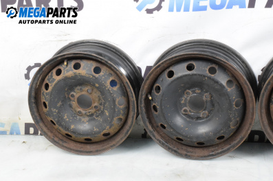 Jante din oțel for Renault Scenic I Minivan (09.1999 - 07.2010) 15 inches, width 6 (Prețul este pentru un set)