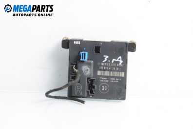Door module for Mercedes-Benz E-Class Estate (S211) (03.2003 - 07.2009), № 2118704126