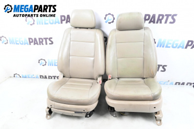 Scaune din piele for Kia Sorento I SUV (08.2002 - 12.2009), 5 uși