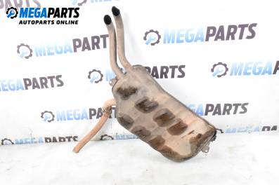 Rear muffler for Renault Laguna II Grandtour (03.2001 - 12.2007) 1.9 dCi (KG1V), 130 hp