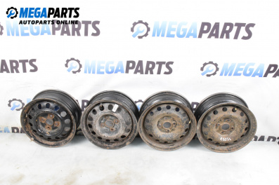 Steel wheels for Toyota Corolla E10 Liftback (05.1992 - 04.1997) 14 inches, width 5.5 (The price is for the set)