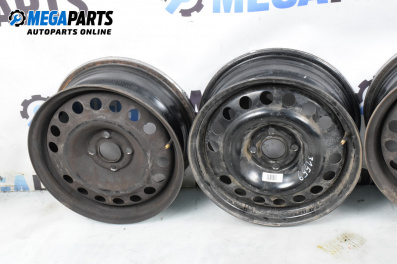 Jante din oțel for Opel Meriva A Minivan (05.2003 - 05.2010) 15 inches, width 6, ET 43 (Prețul este pentru un set)