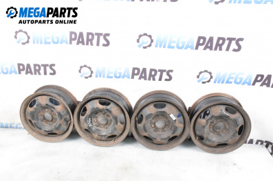Steel wheels for Mitsubishi Outlander I SUV (03.2001 - 12.2006) 16 inches, width 6 (The price is for the set)