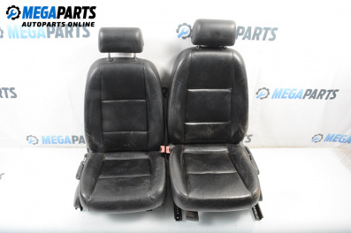 Scaune din piele for Audi A4 Avant B6 (04.2001 - 12.2004), 5 uși
