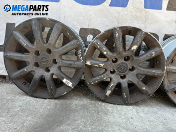 Jante din aliaj for Opel Astra G Hatchback (02.1998 - 12.2009) 16 inches, width 6.5 (Prețul este pentru un set)