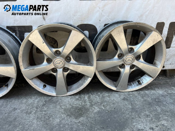 Alloy wheels for Mazda 3 Hatchback I (10.2003 - 12.2009) 16 inches, width 6.5 (The price is for the set)