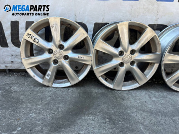 Alloy wheels for Honda Insight Hatchback II (04.2009 - 01.2015) 16 inches, width 6.5 (The price is for the set)