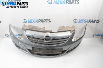 Front bumper for Opel Corsa D Hatchback (07.2006 - 08.2014), hatchback, position: front