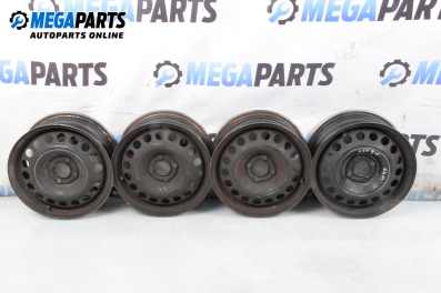 Steel wheels for Opel Astra G Hatchback (02.1998 - 12.2009) 15 inches, width 6 (The price is for the set)