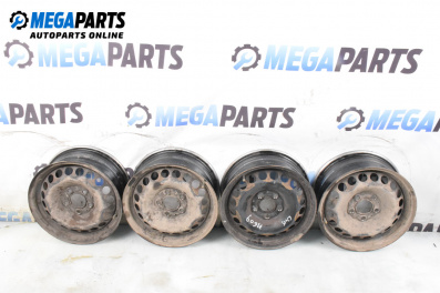 Steel wheels for Mercedes-Benz A-Class Hatchback W169 (09.2004 - 06.2012) 15 inches, width 6 (The price is for the set)