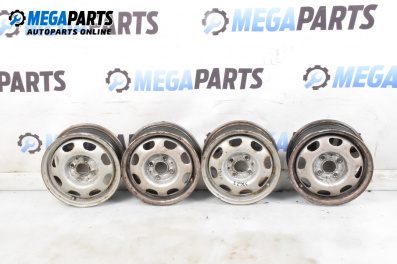 Stahlfelgen for Volkswagen Polo Hatchback II (10.1994 - 10.1999) 13 inches, width 5.5 (Preis pro set angegeben)