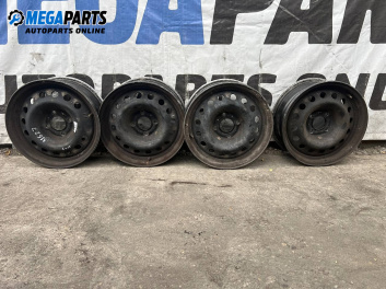 Steel wheels for Citroen C5 I Break (06.2001 - 08.2004) 15 inches, width 6 (The price is for the set)