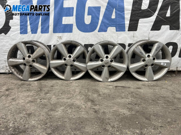 Alloy wheels for Nissan Qashqai I SUV (12.2006 - 04.2014) 17 inches, width 8.5 (The price is for the set)