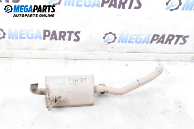 Rear muffler for Volkswagen Lupo Hatchback (09.1998 - 07.2005) 1.7 SDI, 60 hp