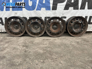 Steel wheels for Citroen C4 Hatchback I (11.2004 - 12.2013) 16 inches, width 6.5 (The price is for the set)