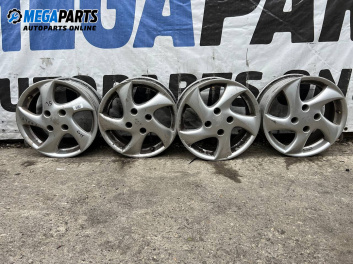 Alloy wheels for Peugeot 308 Hatchback I (09.2007 - 12.2016) 15 inches, width 6 (The price is for the set)