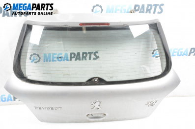 Heckklappe for Peugeot 307 Hatchback (08.2000 - 12.2012), 5 türen, hecktür, position: rückseite