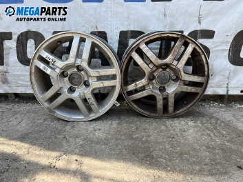 Alloy wheels for Ford Focus I Hatchback (10.1998 - 12.2007) 15 inches, width 6 (The price is for two pieces)
