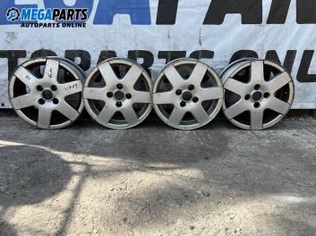 Alloy wheels for Volkswagen Lupo Hatchback (09.1998 - 07.2005) 14 inches, width 6 (The price is for the set)