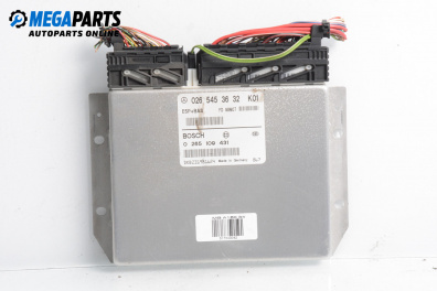 ABS/ESP computer for Mercedes-Benz A-Class Hatchback  W168 (07.1997 - 08.2004), №  0265453632