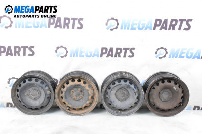 Steel wheels for Fiat Punto Hatchback II (09.1999 - 07.2012) 14 inches, width 5 (The price is for the set)