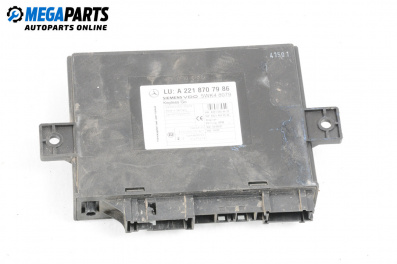 Modul schlüsselloses zugangssystem for Mercedes-Benz S-Class Sedan (W221) (09.2005 - 12.2013), № A2218707986