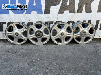 Jante din aliaj for Seat Ibiza II Hatchback (03.1993 - 05.2002) 15 inches, width 6 (Prețul este pentru un set)