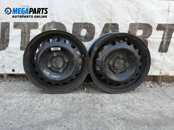 Jante din oțel for Opel Corsa B Hatchback (03.1993 - 12.2002) 13 inches, width 5 (Prețul este pentru 2 buc.)