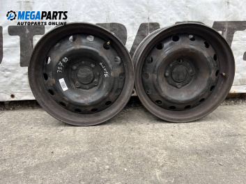 Jante din oțel for Citroen Xsara Picasso (09.1999 - 06.2012) 15 inches, width 6 (Prețul este pentru 2 buc.)