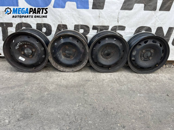 Jante din oțel for Ford Fiesta V Hatchback (11.2001 - 03.2010) 14 inches, width 5.5 (Prețul este pentru un set)