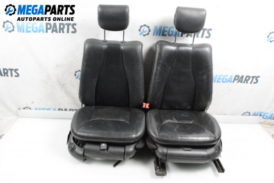 Scaune din piele cu reglare electrică for Mercedes-Benz S-Class Sedan (W220, V220) (10.1998 - 08.2005), 5 uși