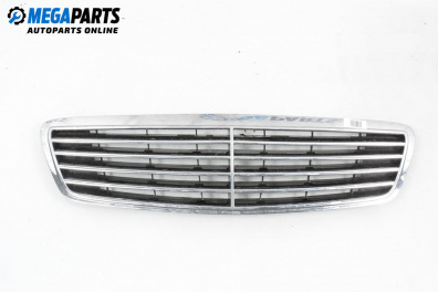Grill for Mercedes-Benz S-Class Sedan (W220, V220) (10.1998 - 08.2005), sedan, position: front