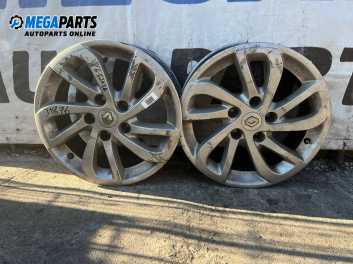 Jante din aliaj for Renault Megane III Hatchback (11.2008 - 12.2015) 16 inches, width 6.5 (Prețul este pentru 2 buc.)