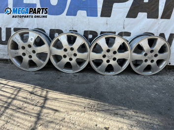 Alufelgen for Opel Vectra B Sedan (09.1995 - 04.2002) 15 inches, width 6 (Preis pro set angegeben)