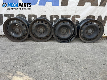 Jante din oțel for Citroen C3 Hatchback I (02.2002 - 11.2009) 14 inches, width 5.5 (Prețul este pentru un set)