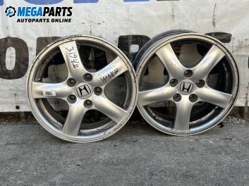 Jante din aliaj for Honda Accord VII Tourer (04.2003 - 05.2008) 16 inches, width 6.5 (Prețul este pentru 2 buc.)