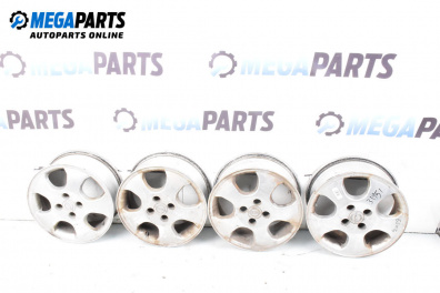 Alufelgen for Opel Meriva A Minivan (05.2003 - 05.2010) 15 inches, width 6 (Preis pro set angegeben)