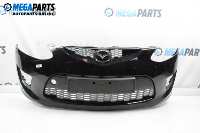 Front bumper for Mazda 2 Hatchback II (10.2007 - 06.2015), hatchback, position: front