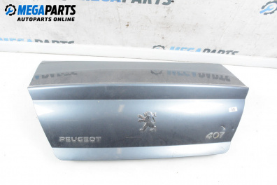Capac spate for Peugeot 407 Sedan (02.2004 - 12.2011), 5 uși, sedan, position: din spate